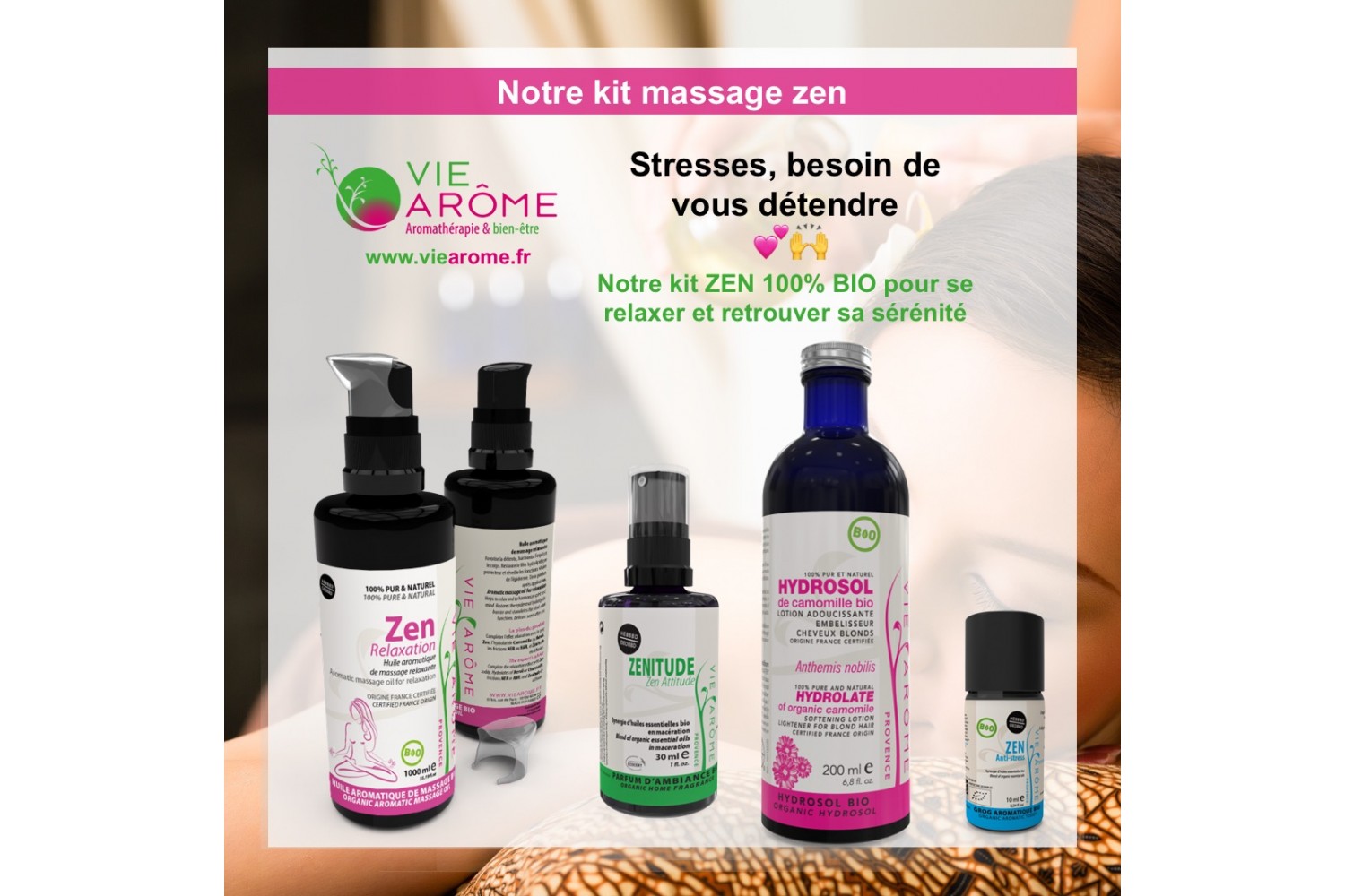 MÉDITATION Huiles Essentielles BIO complexe Phytofrance pour diffuseur -  Provence Arômes Tendance sud